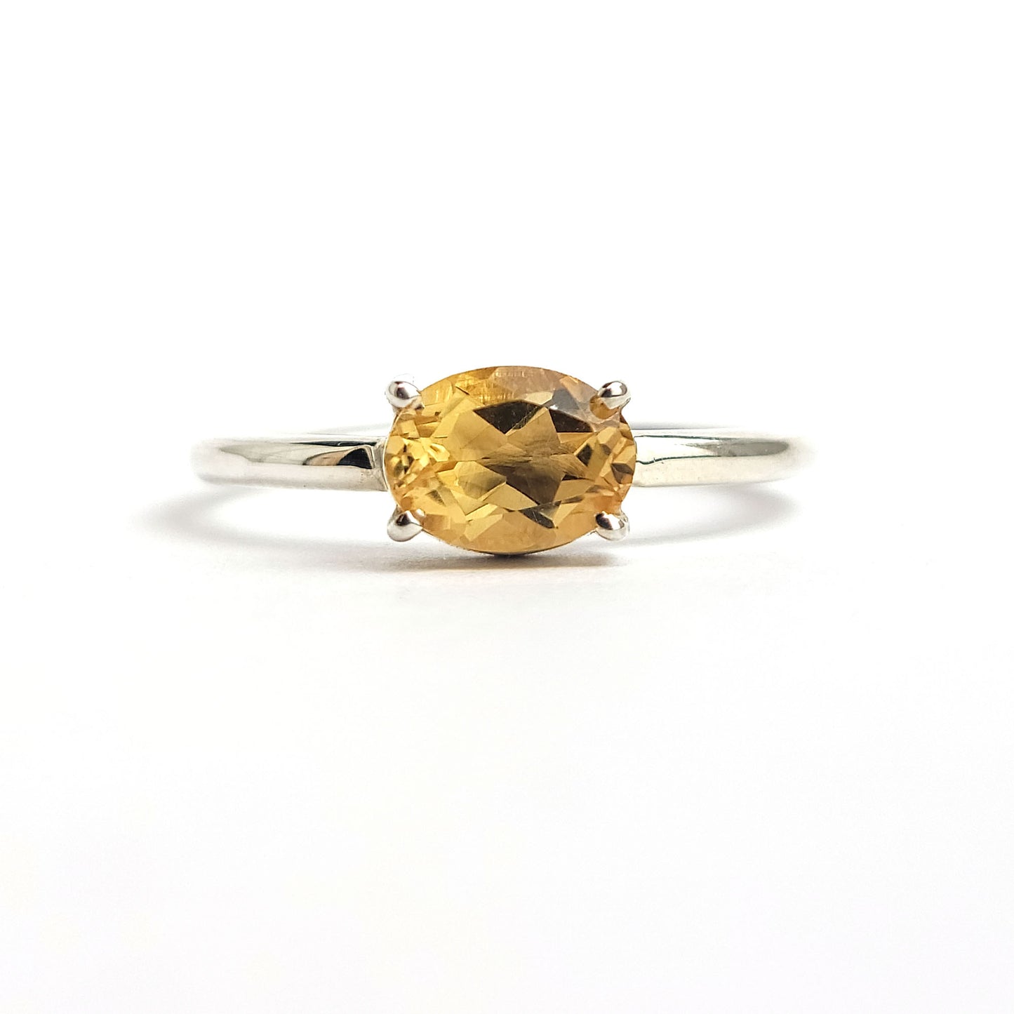 Citrine - Sterling Silver Ring