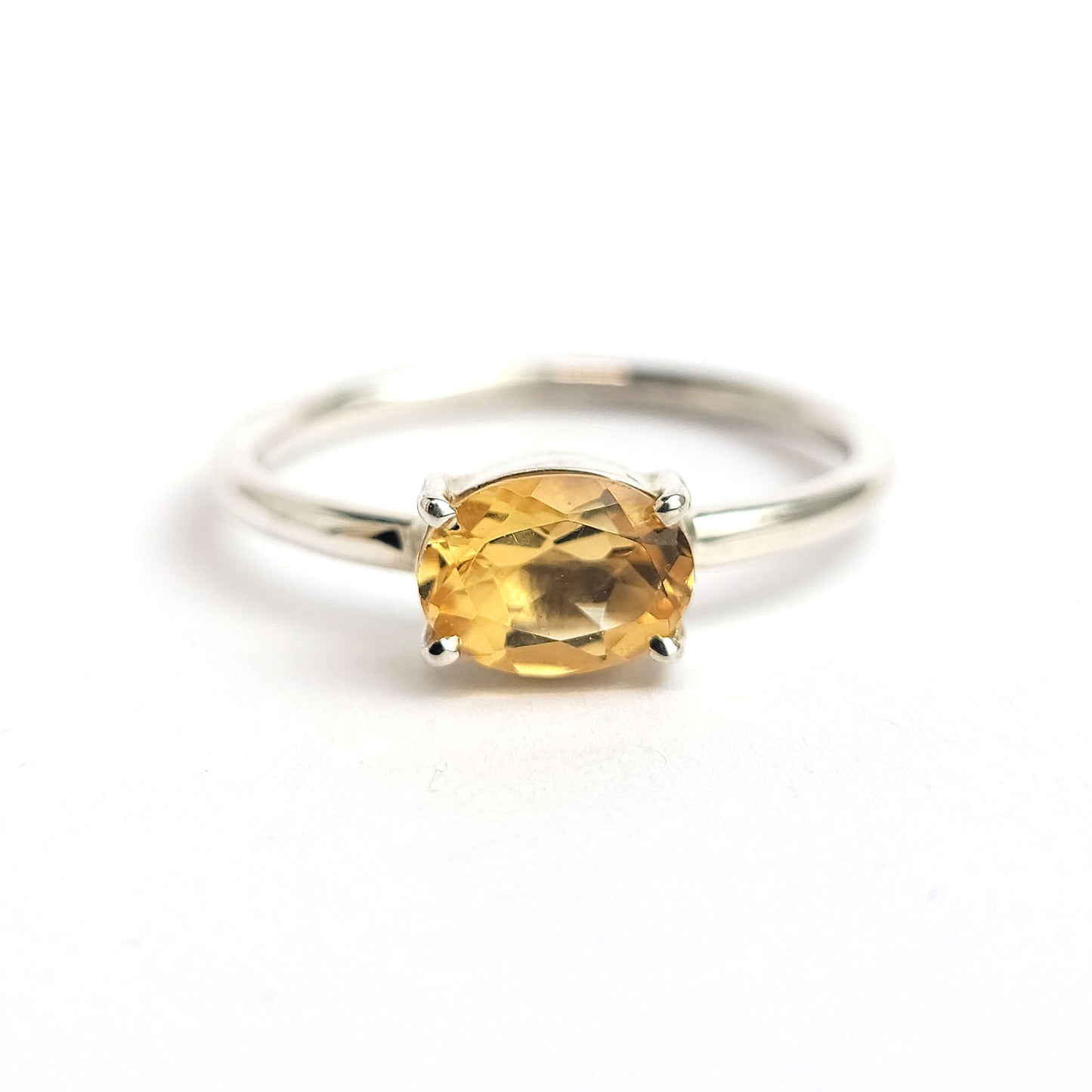 Citrine - Sterling Silver Ring