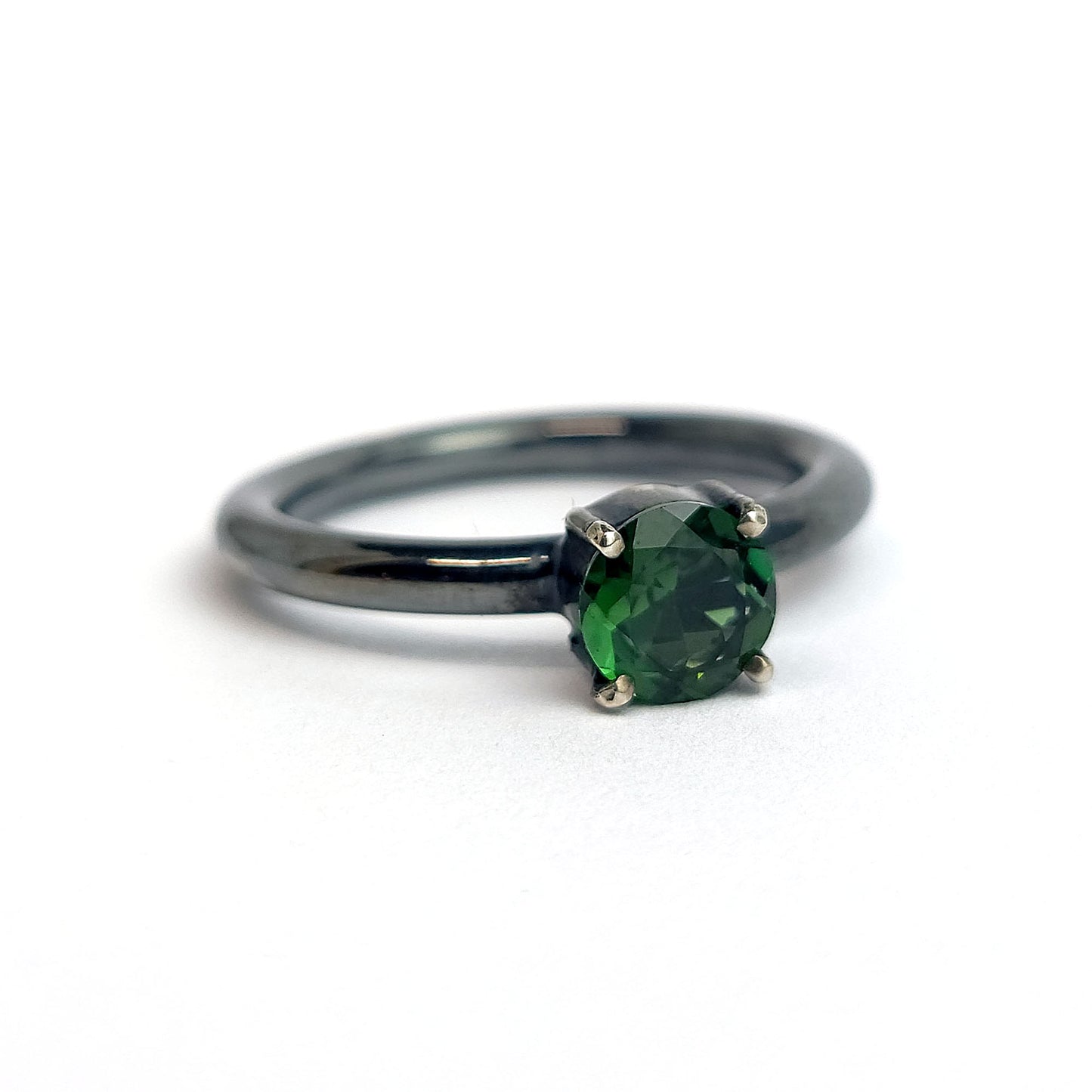 Tourmaline - Sterling Silver Ring
