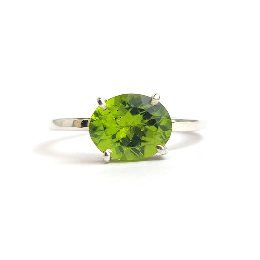 Peridot - Sterling Silver Ring