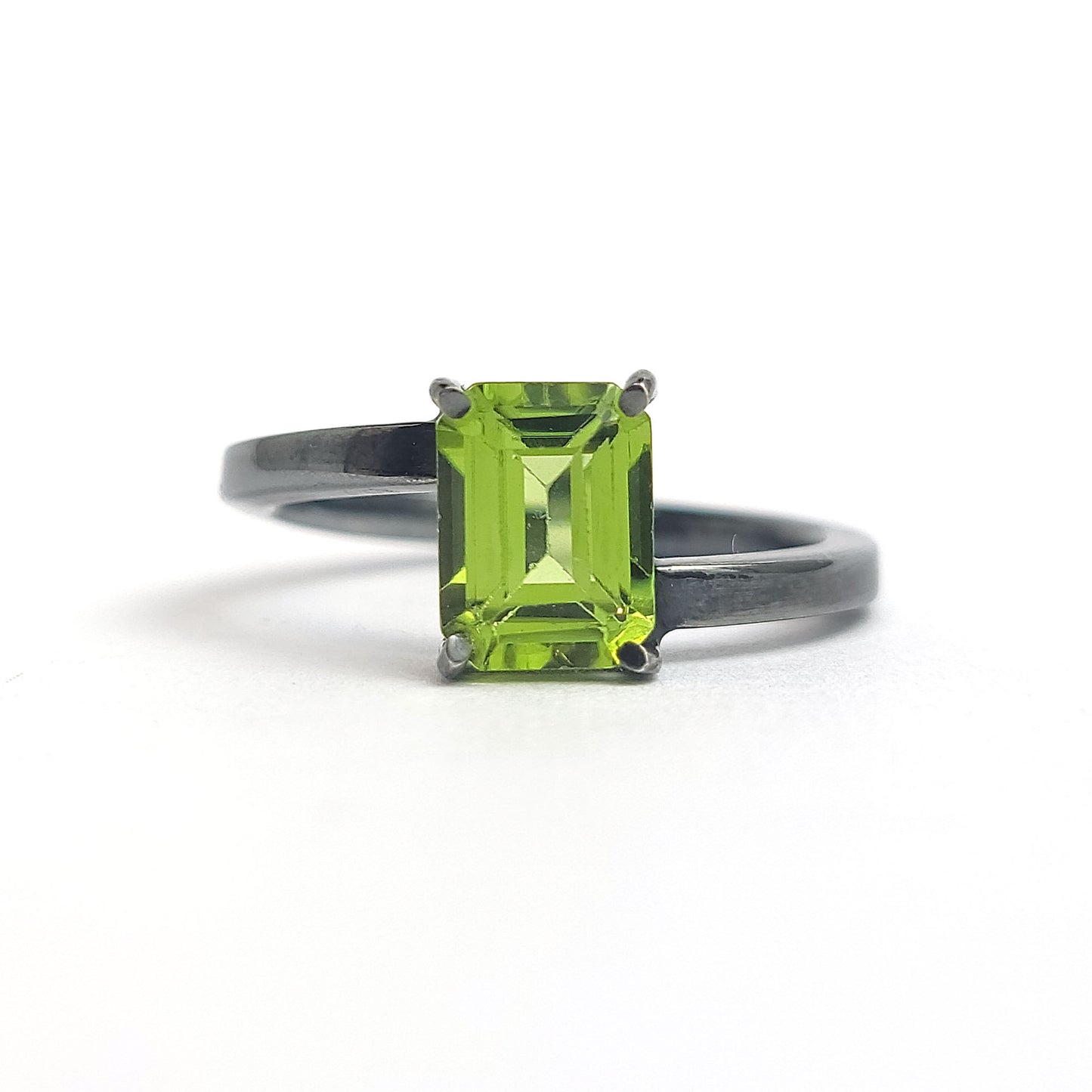 Peridot - Sterling Silver Ring