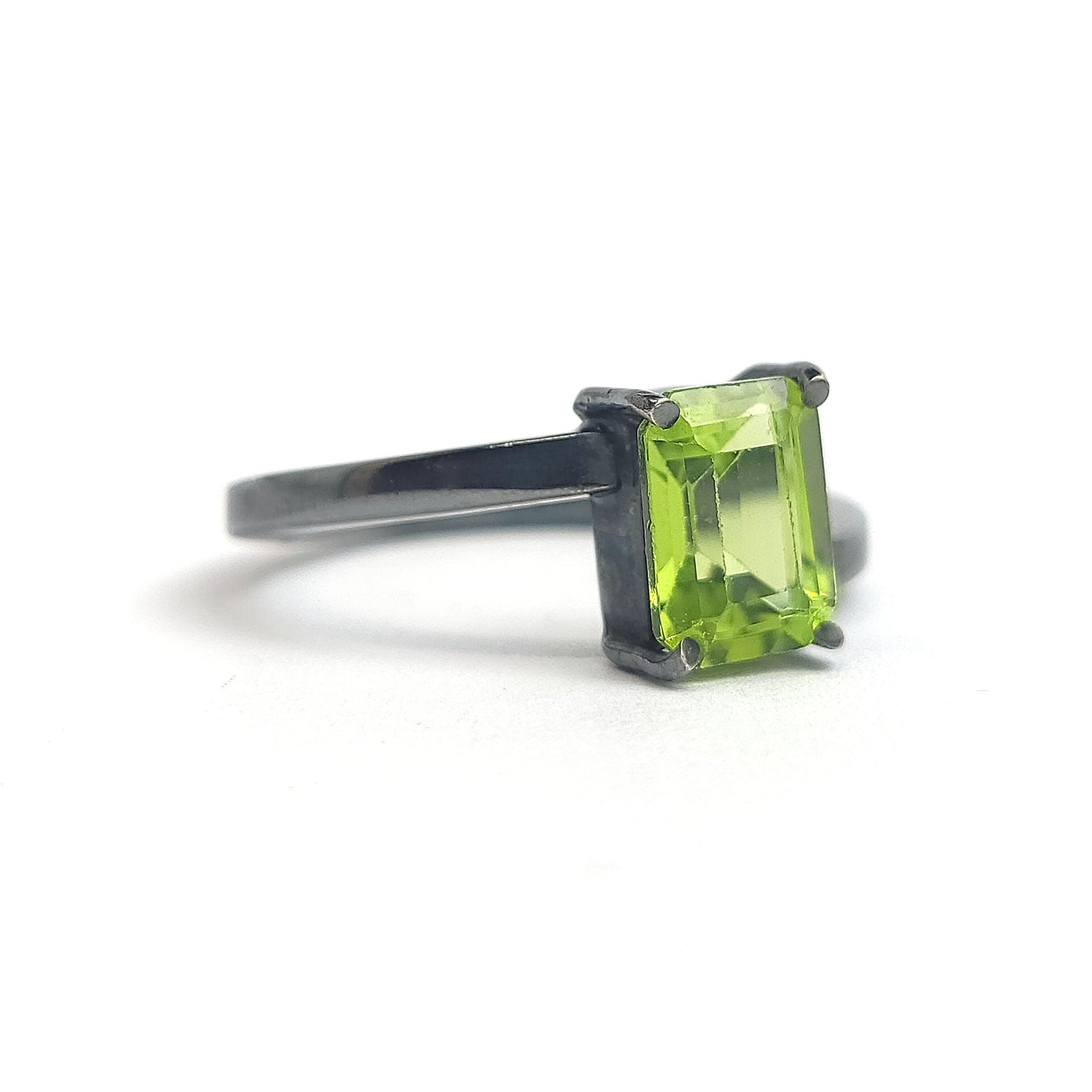 Peridot - Sterling Silver Ring