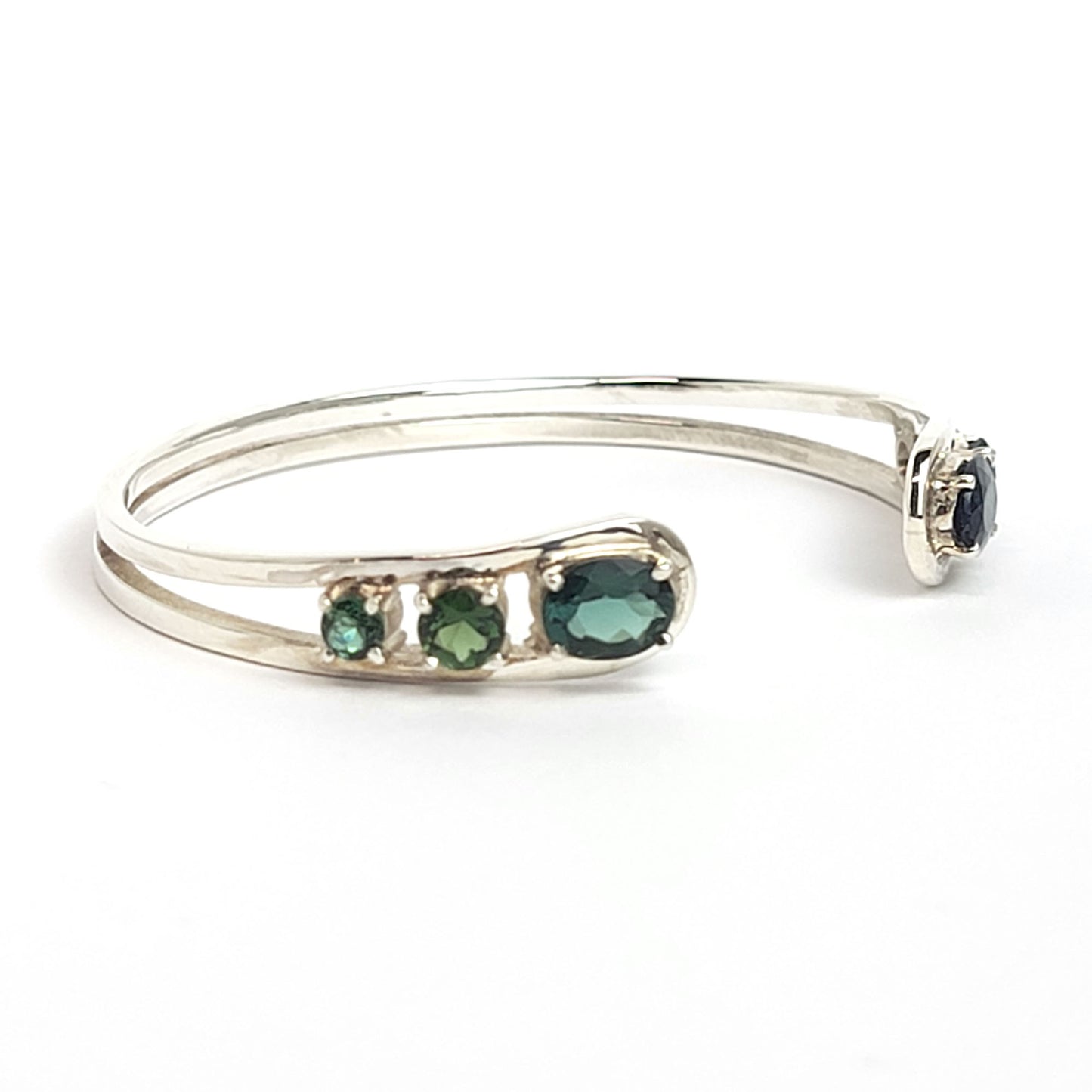 Bracelet Silver - Tourmalines