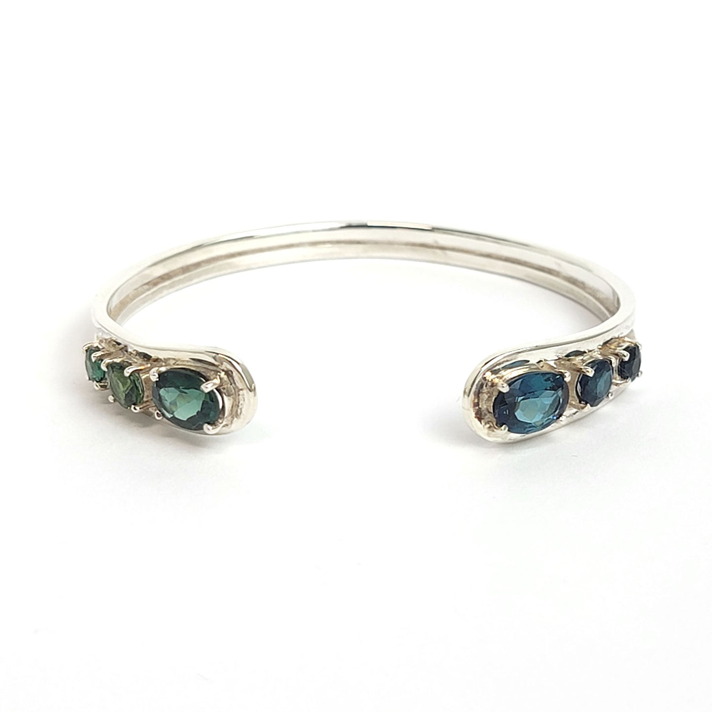 Bracelet Silver - Tourmalines