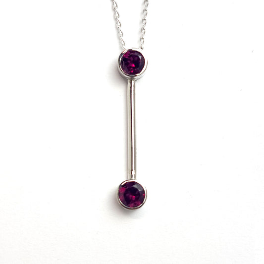 ET Pendant Rhodolite