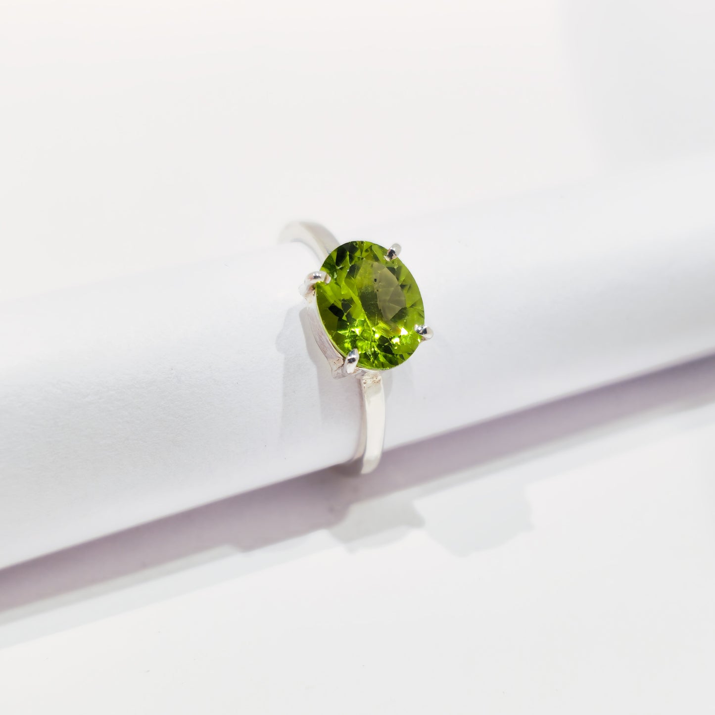 Peridot - Sterling Silver Ring