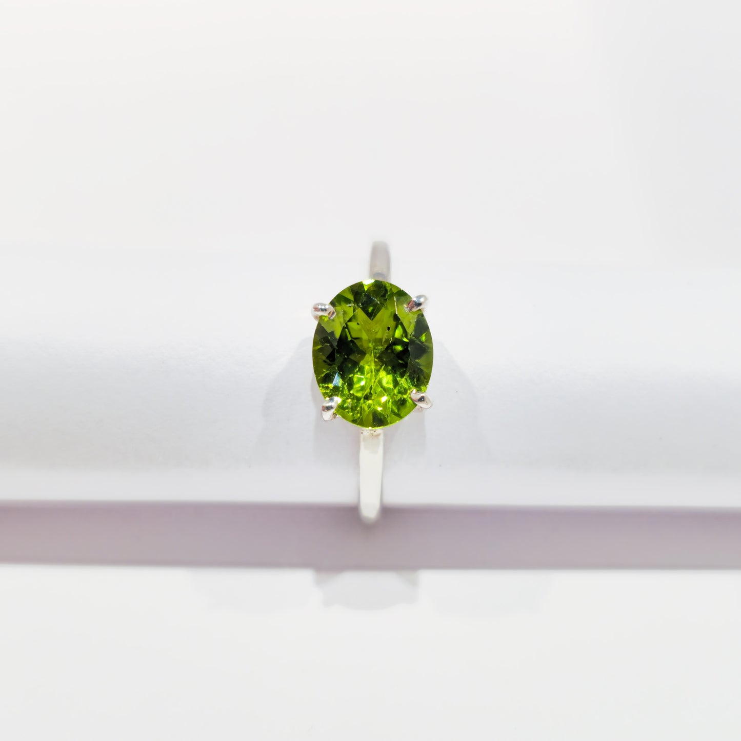 Peridot - Sterling Silver Ring