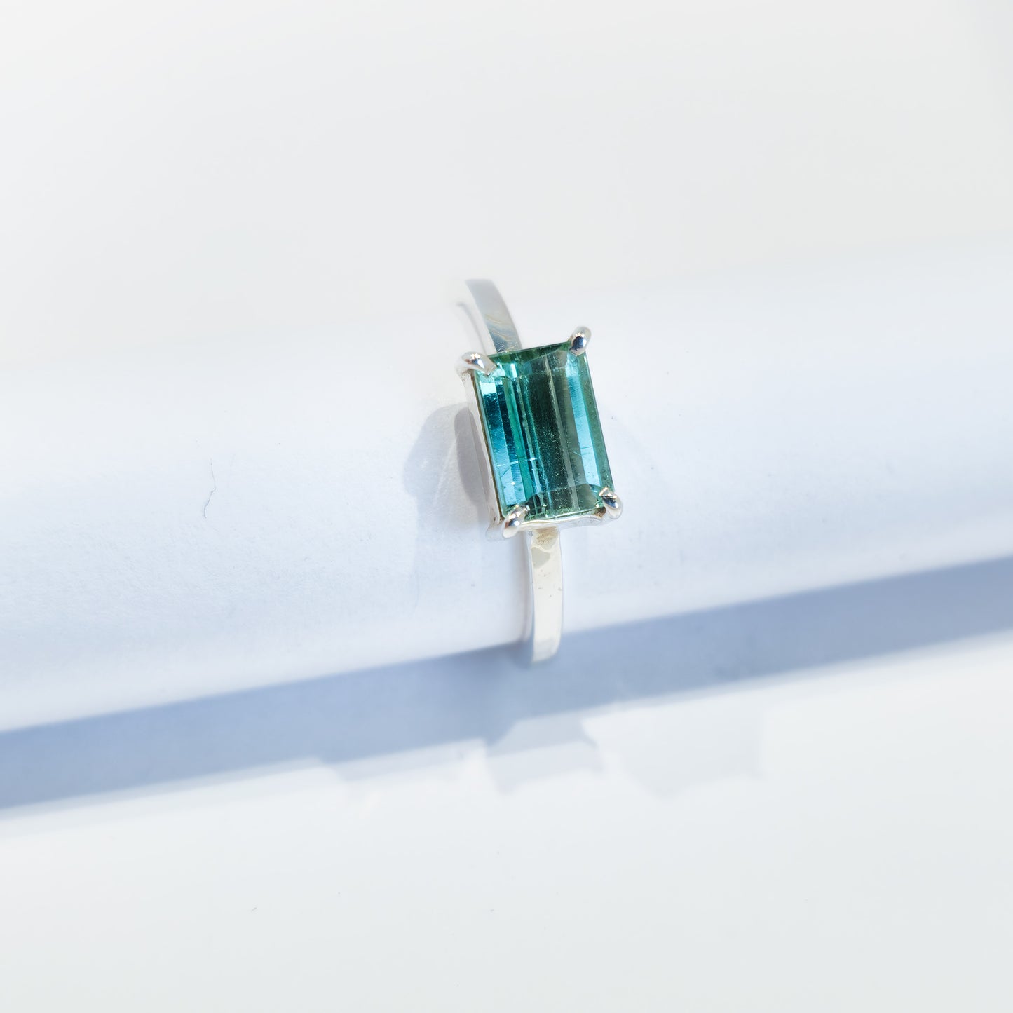 Tourmaline Sterling Silver Ring
