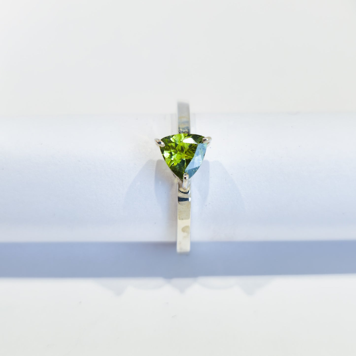 Peridot - Sterling Silver Ring