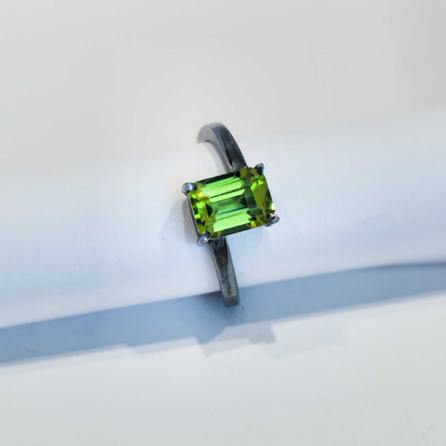 Peridot - Sterling Silver Ring