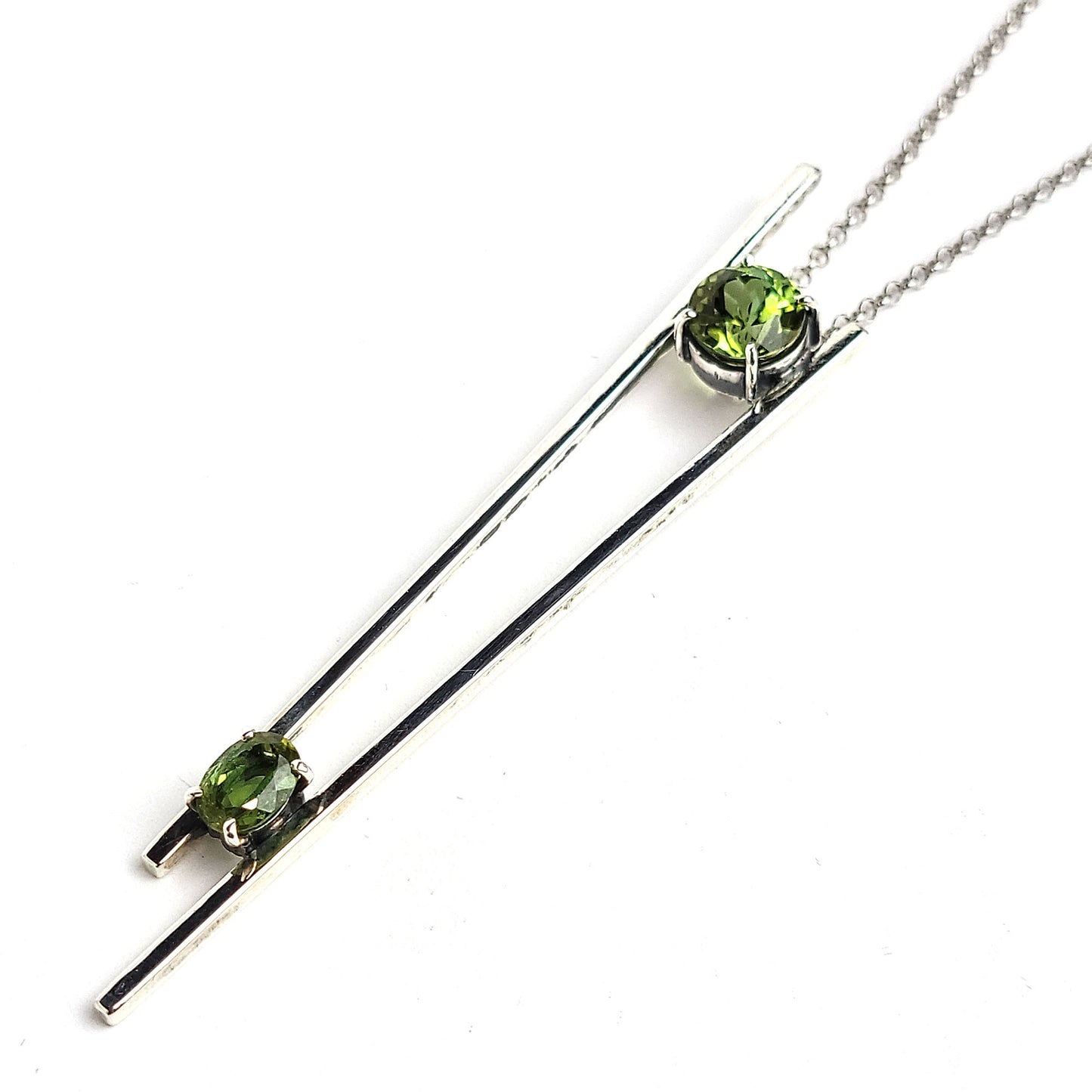 Silver Double Stick Tourmalines