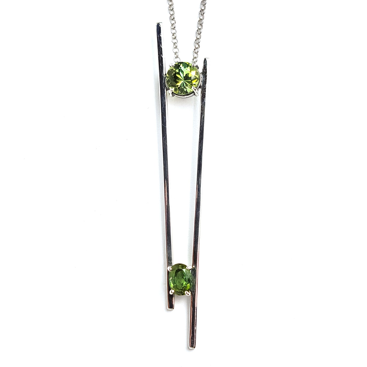 Silver Double Stick Tourmalines
