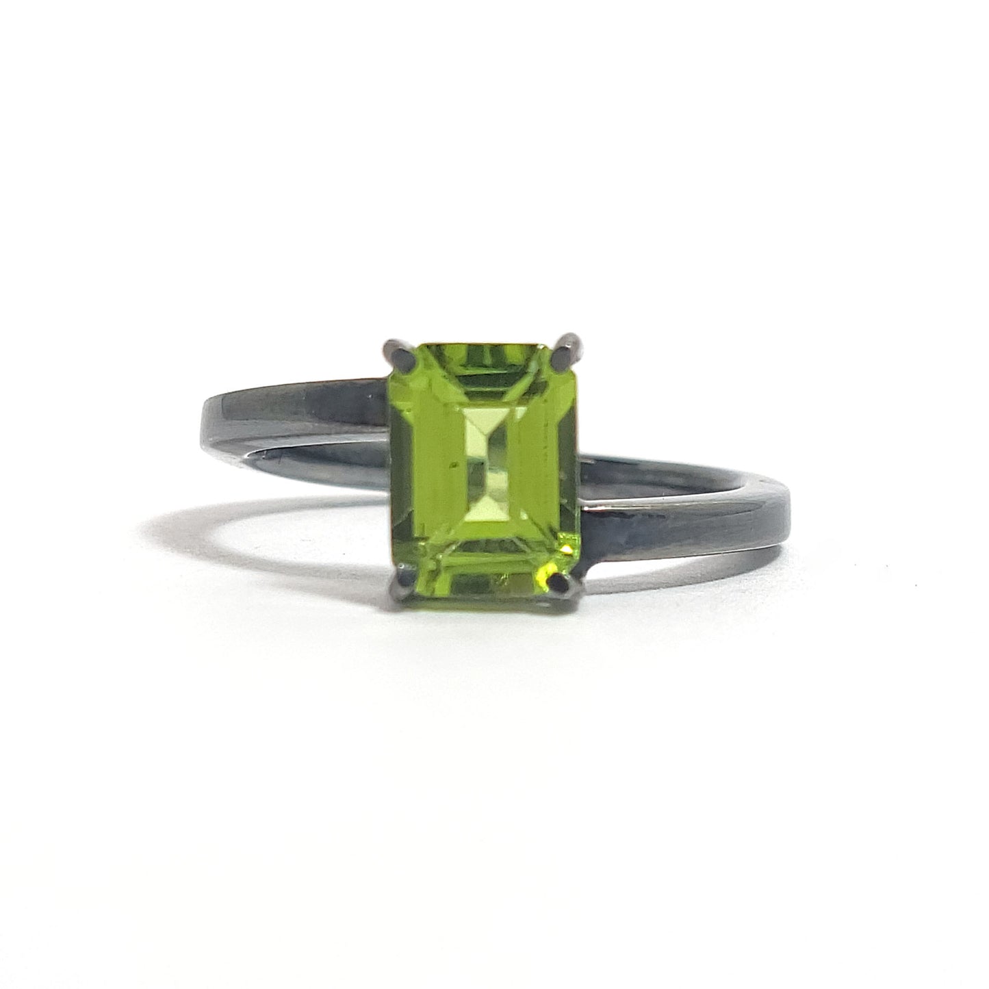Peridot - Sterling Silver Ring