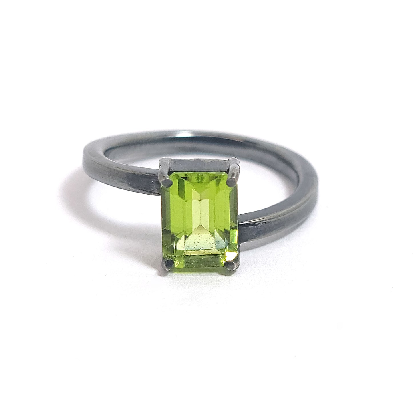 Peridot - Sterling Silver Ring