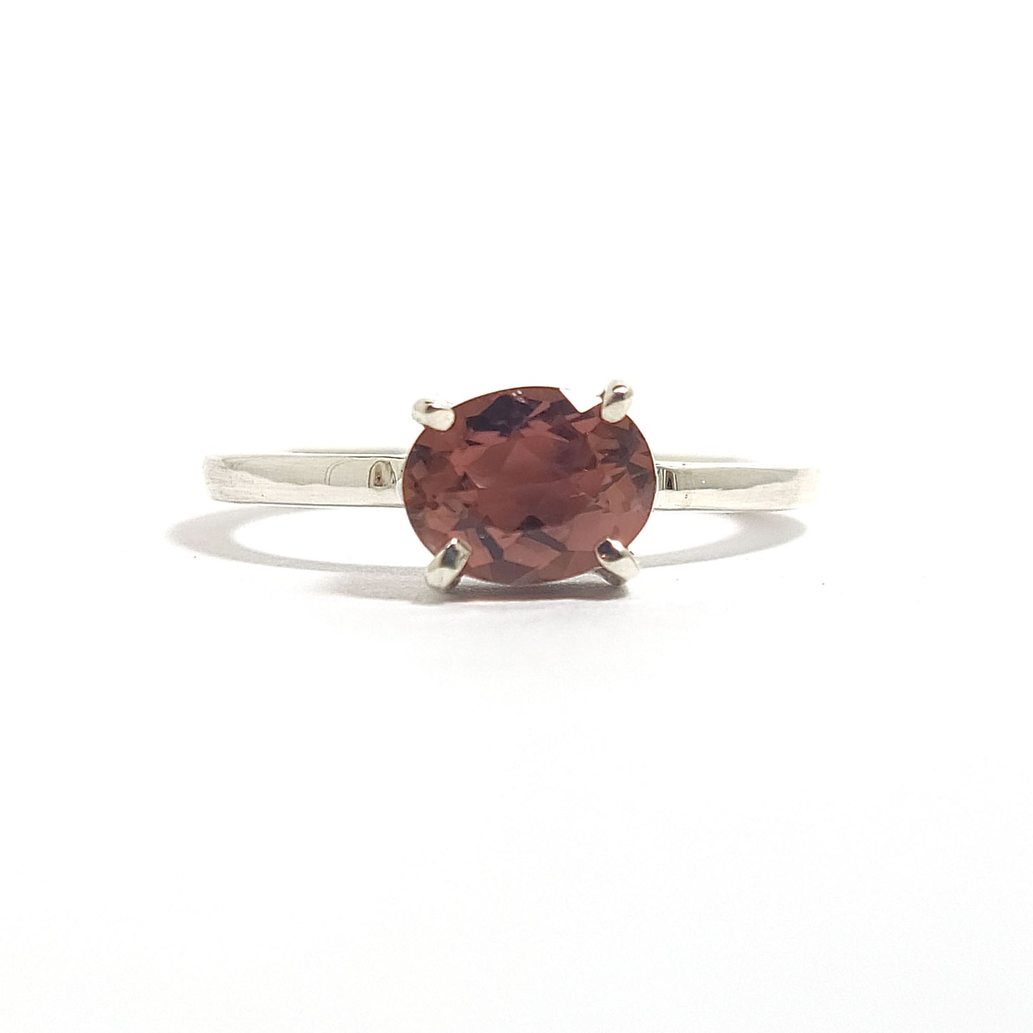 Pink Tourmaline - Sterling Silver Ring