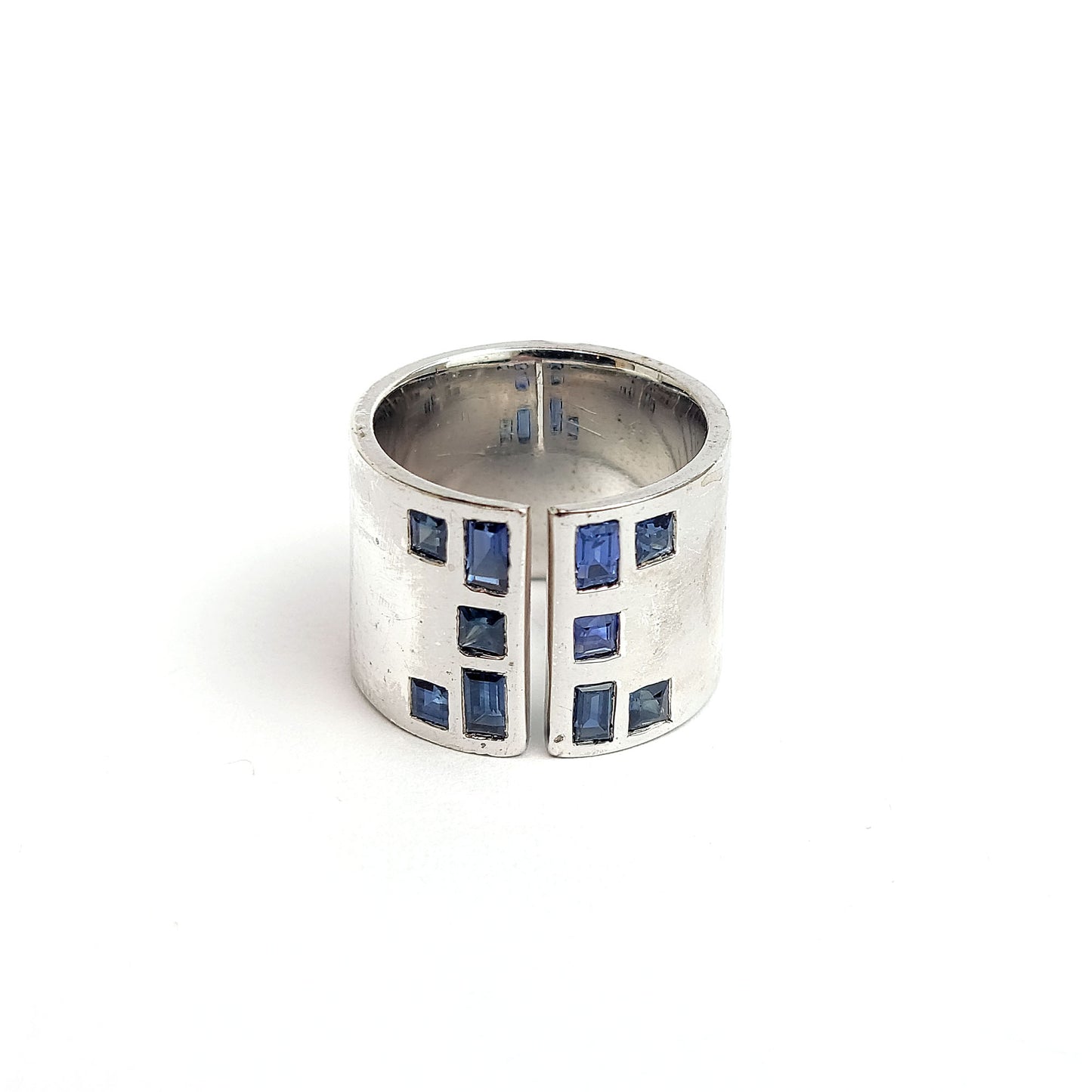Sapphire - Sterling Silver Ring