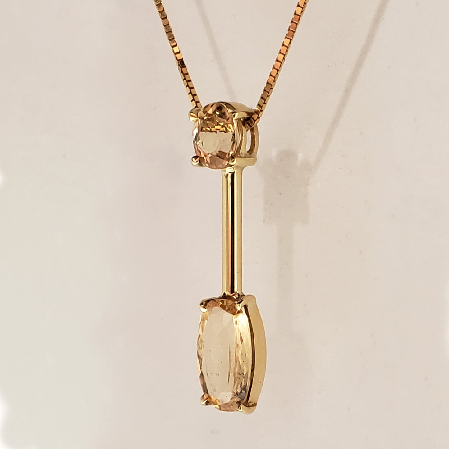 Gold Twins Imperial Topaz