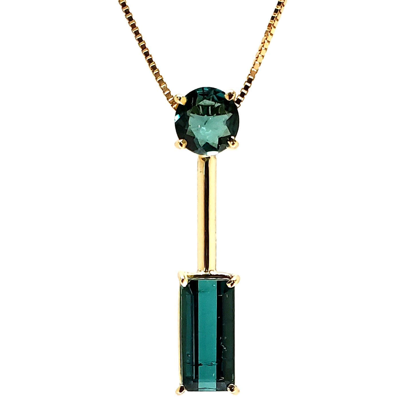 Gold Twins Indicolite