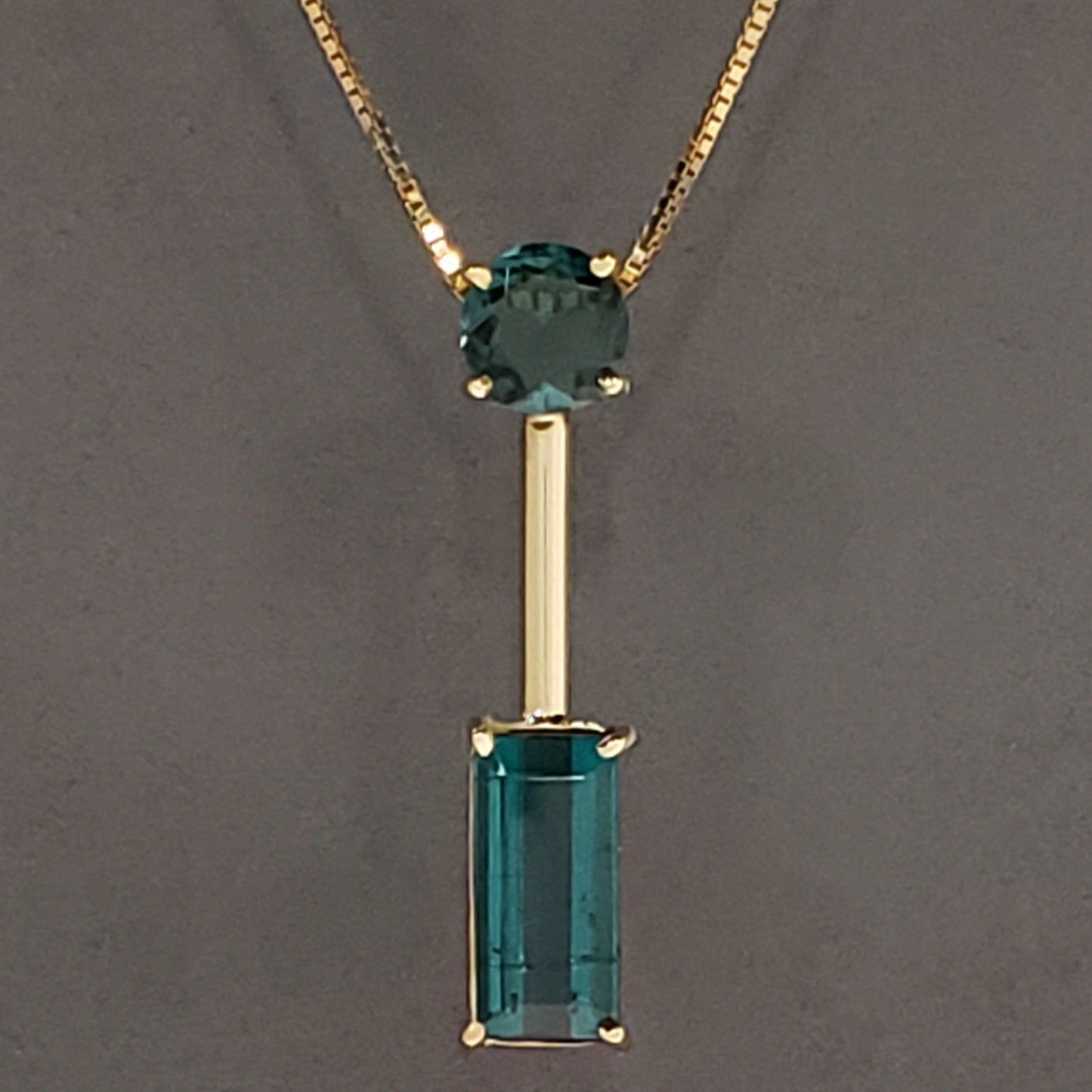 Gold Twins Indicolite