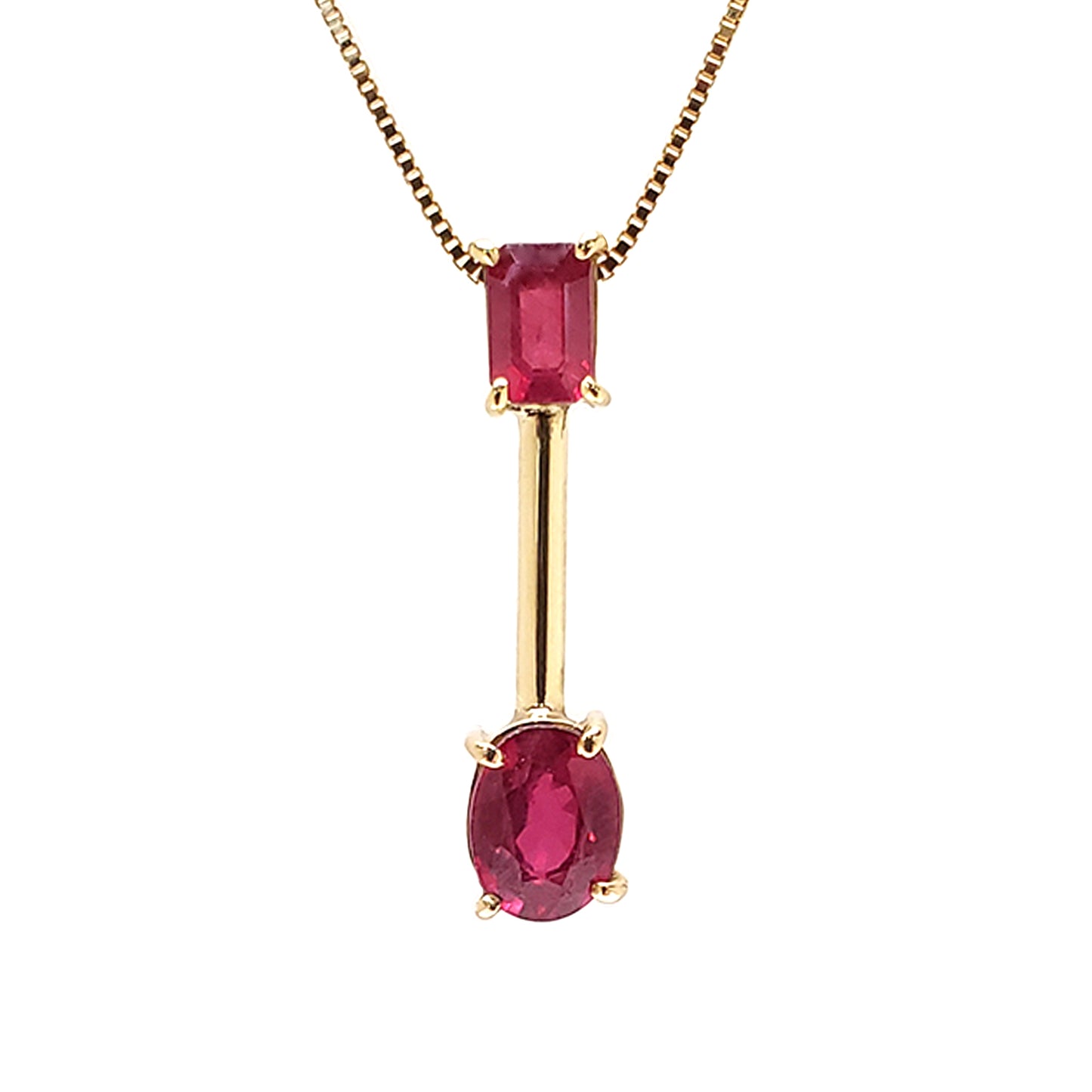 Gold Twins Ruby