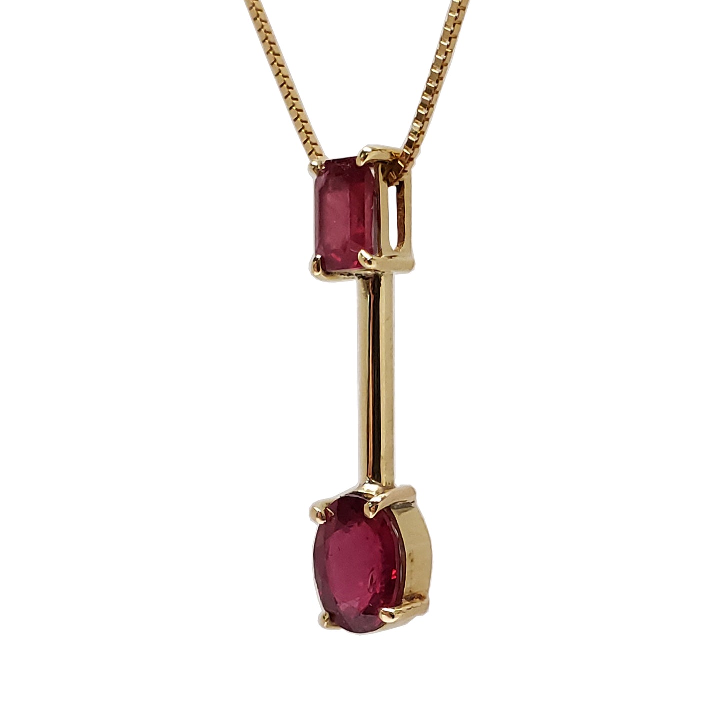 Gold Twins Ruby