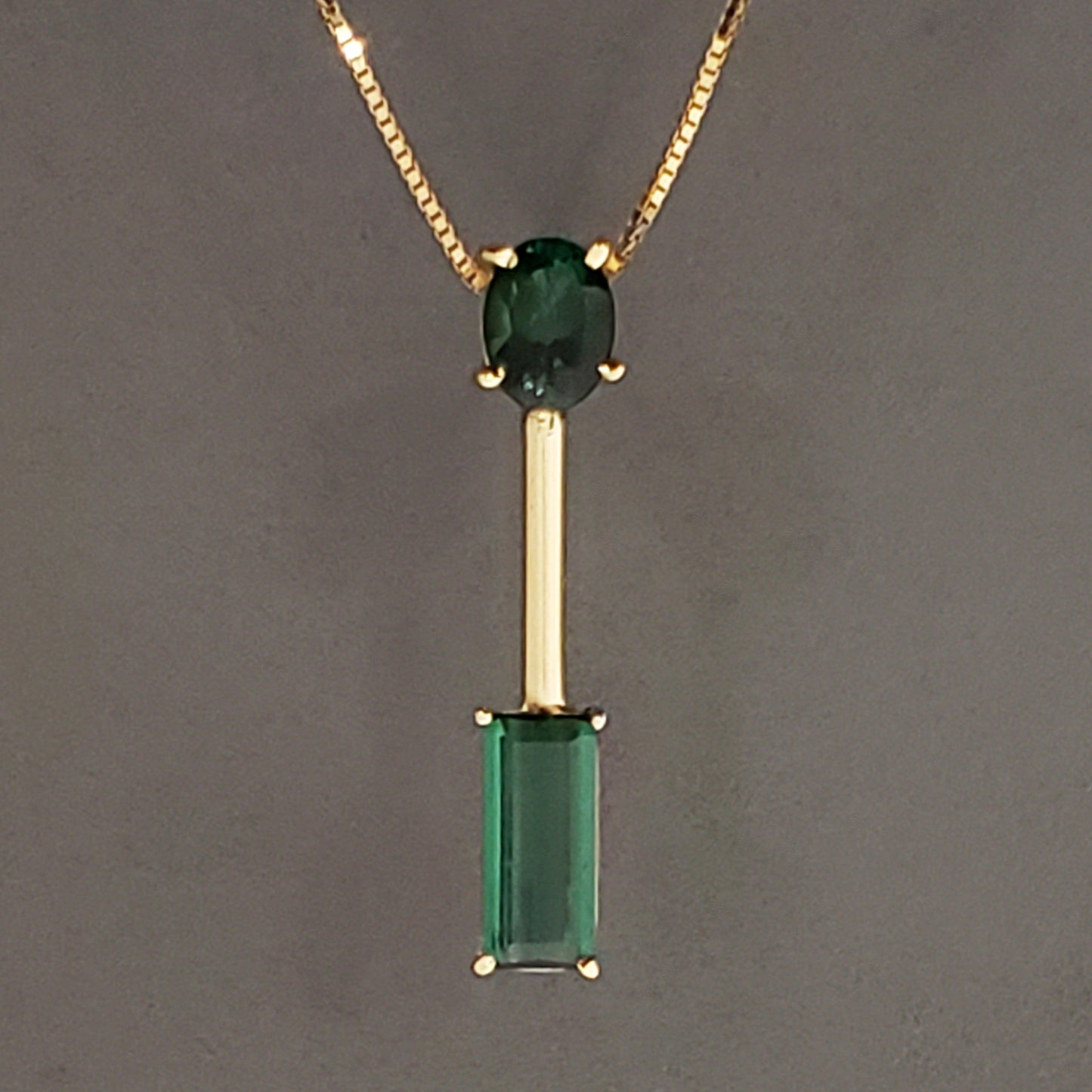Gold Twins Tourmaline