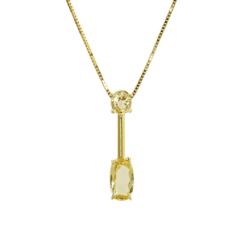 Gold Twins Imperial Topaz