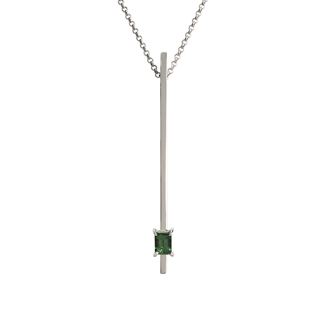 Silver Stick Tsavorite