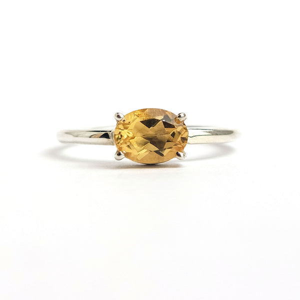 Citrine - Sterling Silver Ring