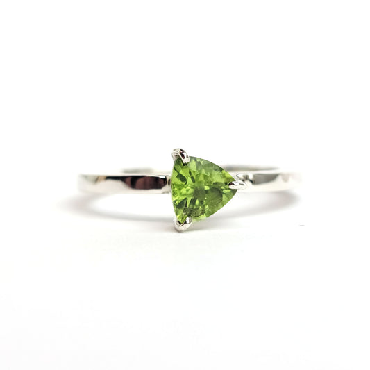 Peridot - Sterling Silver Ring