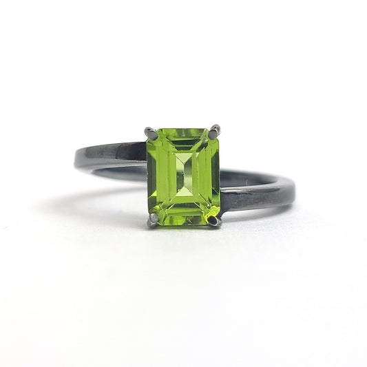 Peridot - Sterling Silver Ring