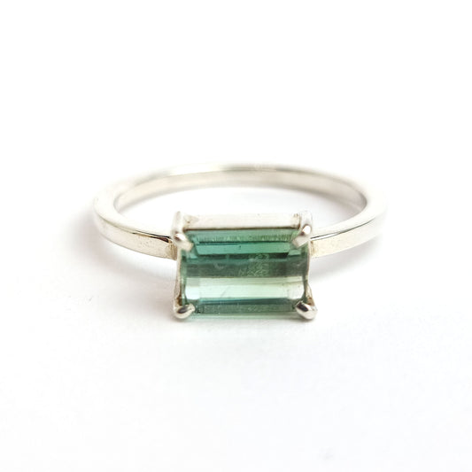 Tourmaline Sterling Silver Ring