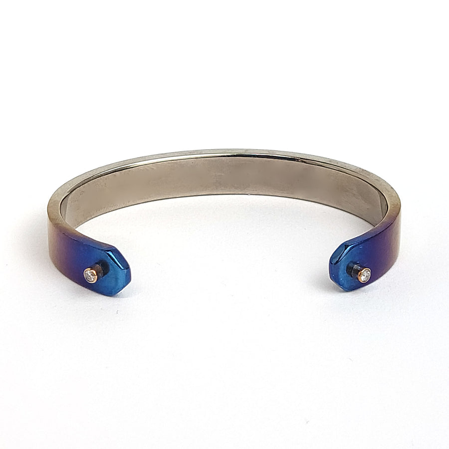 Titanium Bracelet - Diamonds