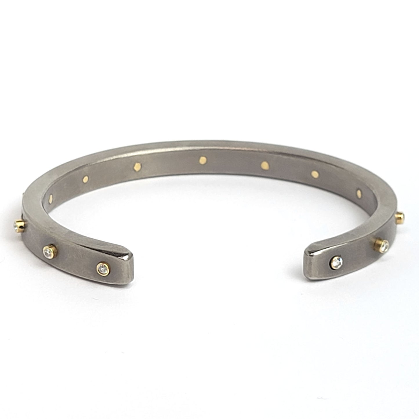 Titanium Bracelet - Diamonds