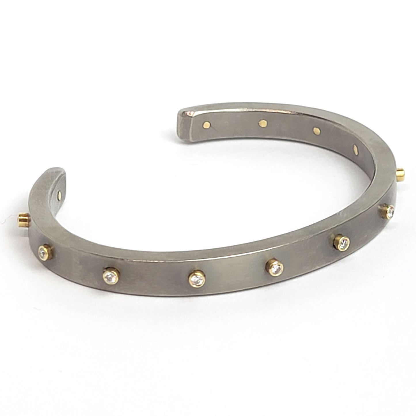 Titanium Bracelet - Diamonds