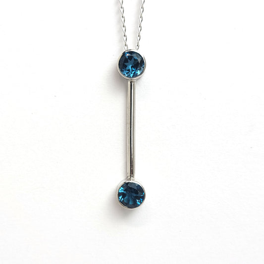 ET Pendant London Blue Topaz