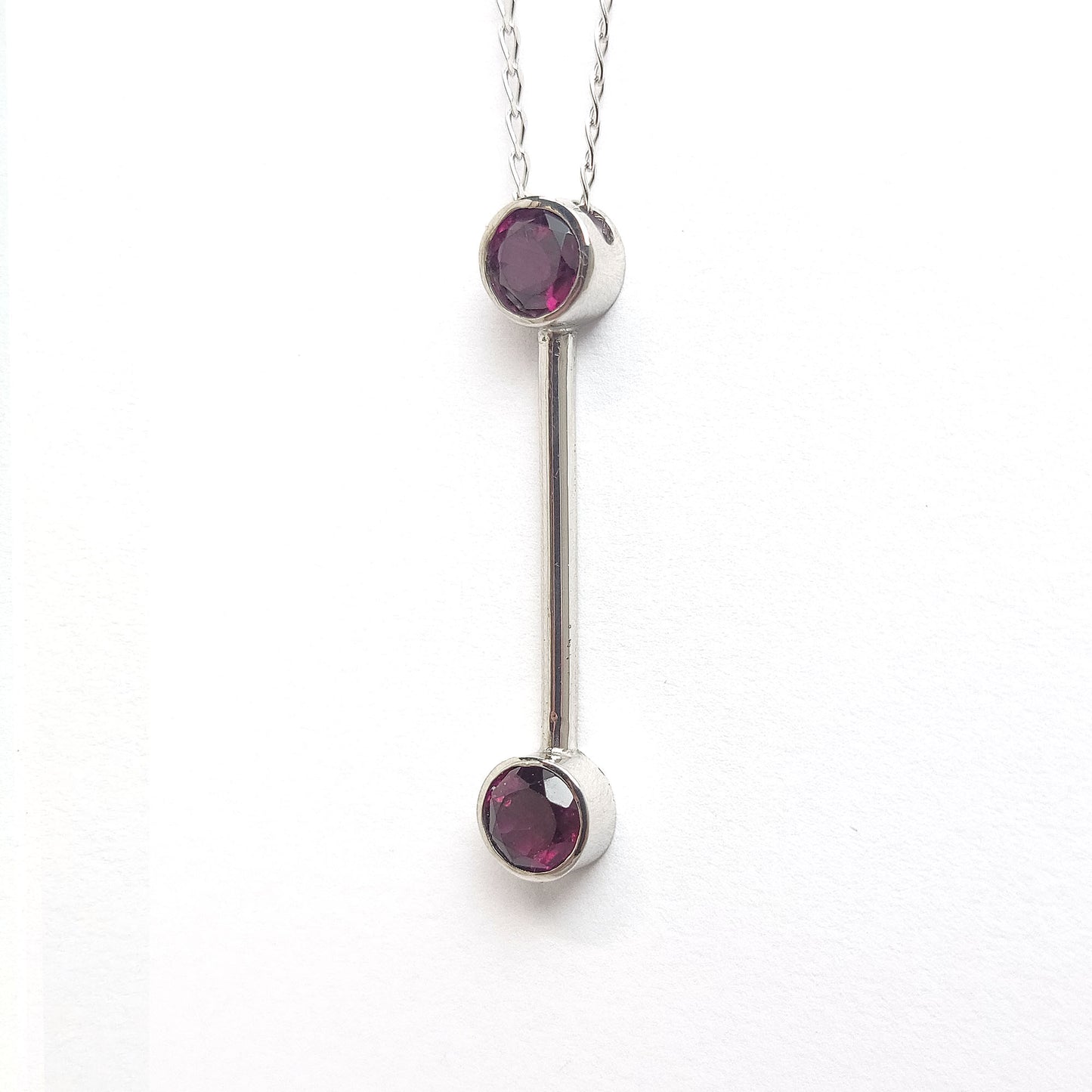 ET Pendant Rhodolite