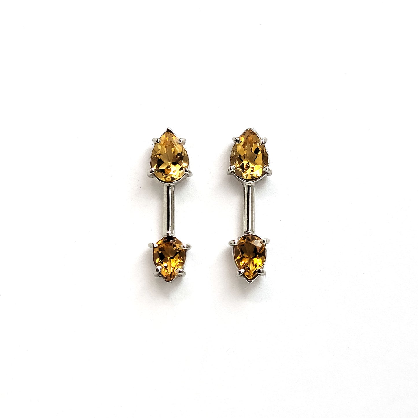 ET Earrings - Citrine