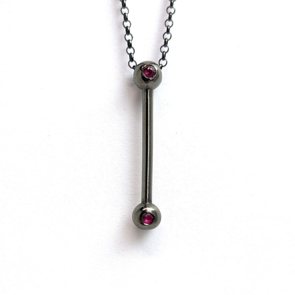 ET Black Silver Rubies