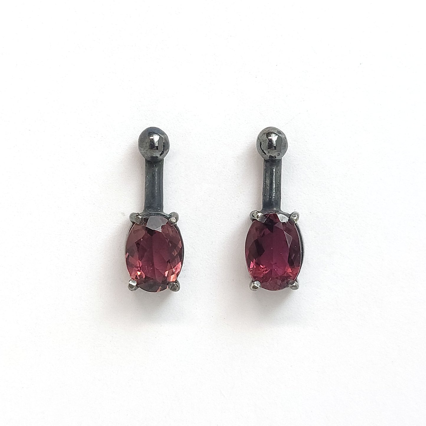 Earrings Satellite - Pink Tourmaline