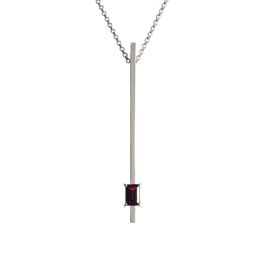 Silver Stick Garnet