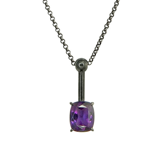 Satellite Amethyst Black Rectangle