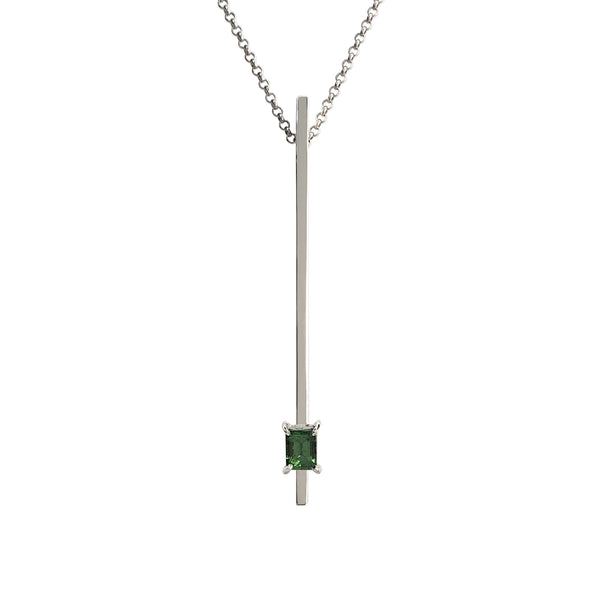 Silver Stick Tsavorite